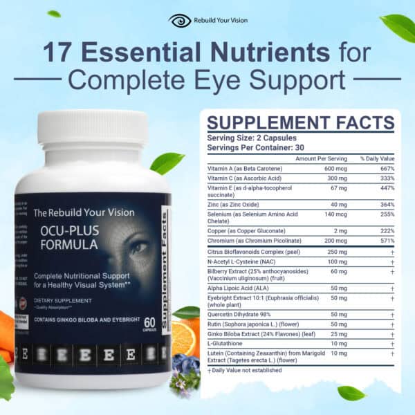 Rebuild Your Vision Ocu-Plus Formula - Image 2